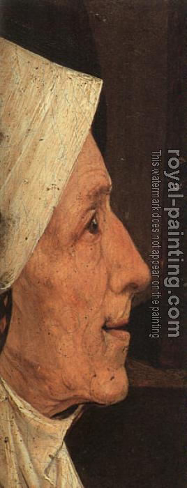 Hieronymus Bosch : Head of a Woman (fragment)